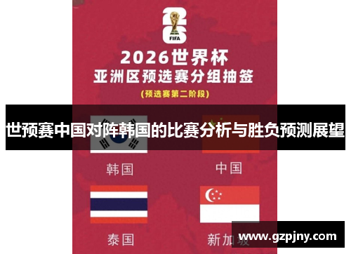 世预赛中国对阵韩国的比赛分析与胜负预测展望